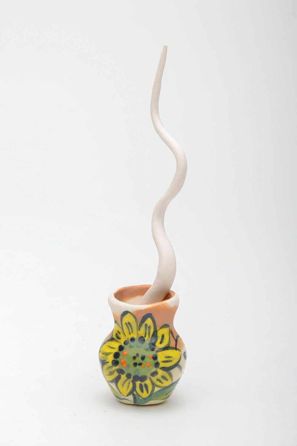 Ceramic flowerpot decor photo 2