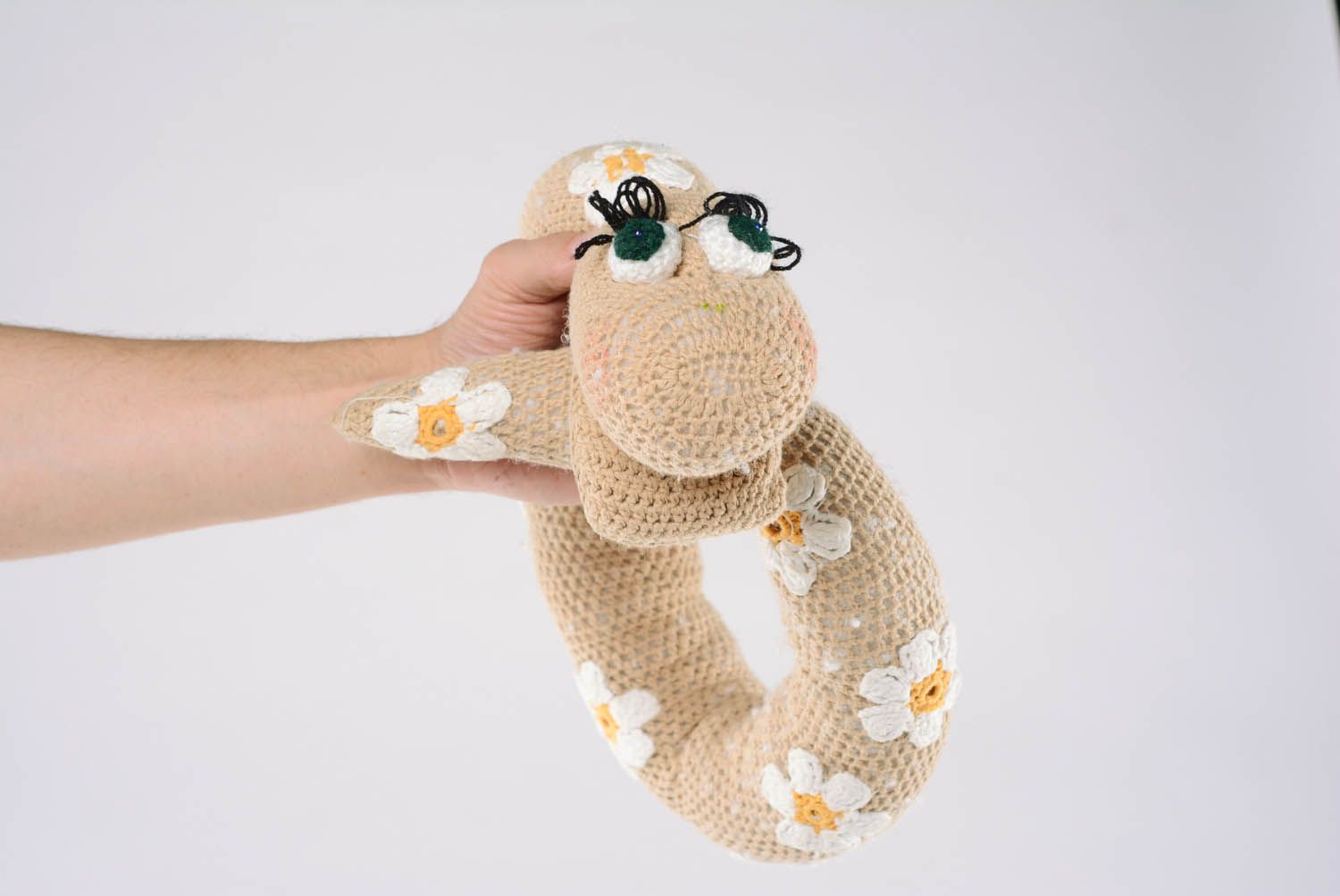 Crocheted toy Boa photo 2
