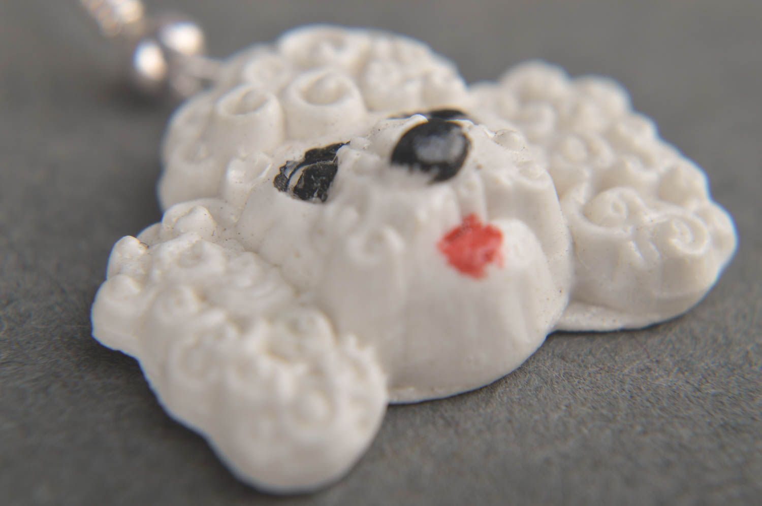 Schmuck aus Keramik Handgemachte Ohrringe Geschenk für Frauen Damen Ohrringe foto 2