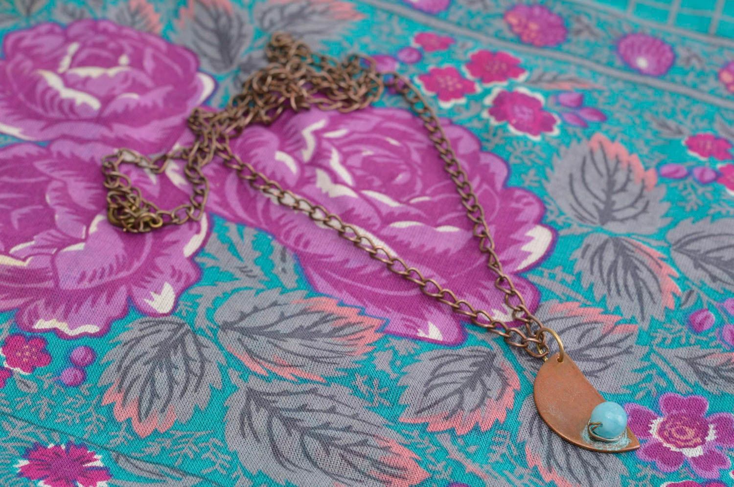 Handmade pendant designer accessory gift ideas unusual pendant for girls photo 2