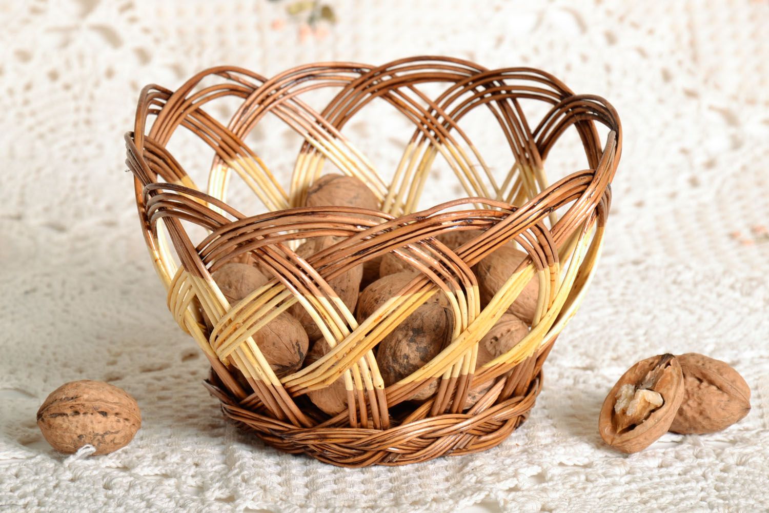Woven basket for candies photo 1