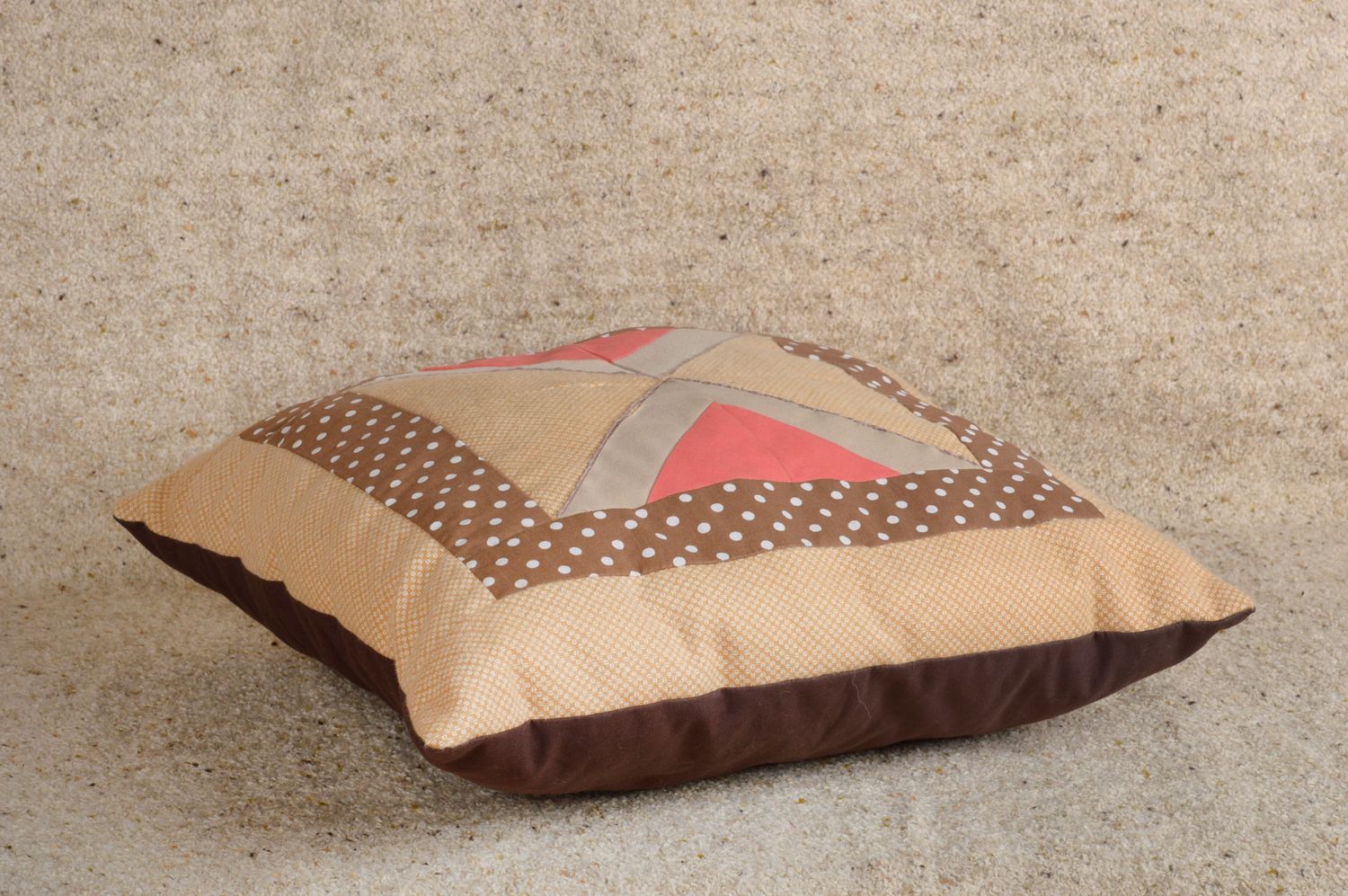 Подушка на диван handmade декоративная подушка на синтепоне диванная подушка фото 3