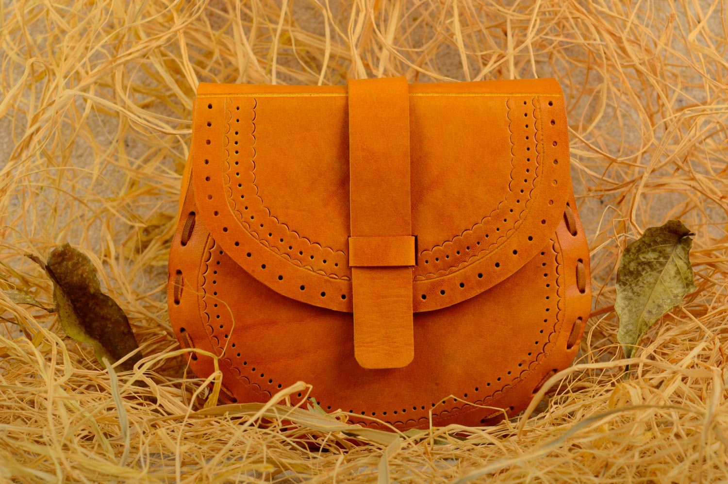 Unusual handmade leather bag fashion trends shoulder bag design luxury bags photo 1