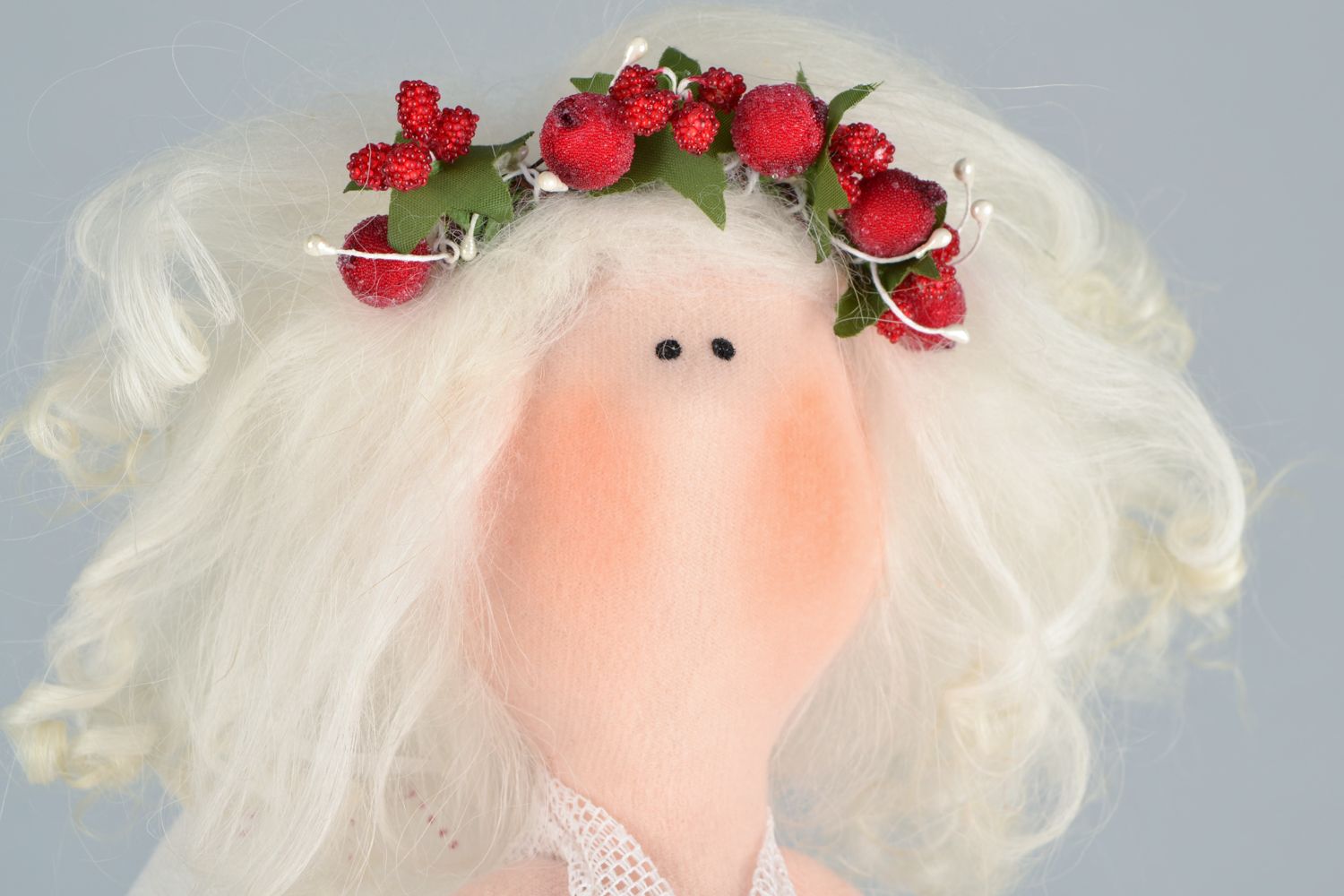 Designer fabric toy Angel photo 3