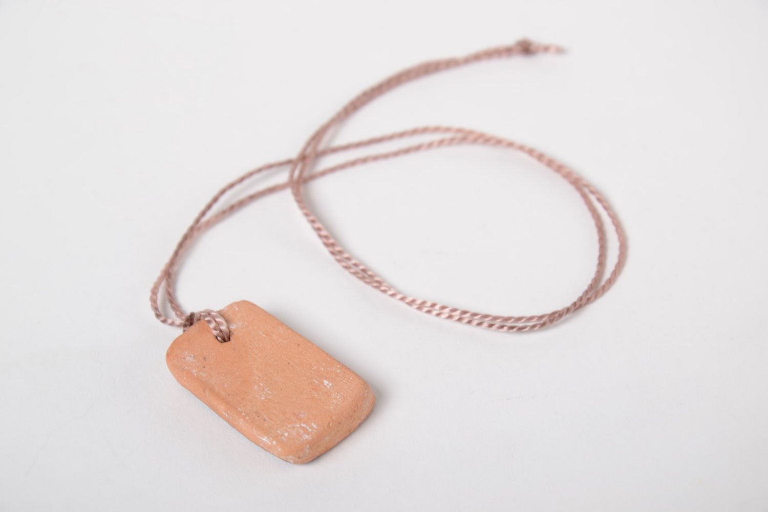 Handmade ceramic jewelry pendant necklace rune meaning necklace designs photo 4