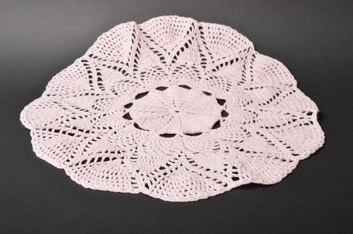 Handmade home decor lacy napkin table decorating ideas crochet napkin cool gifts photo 2