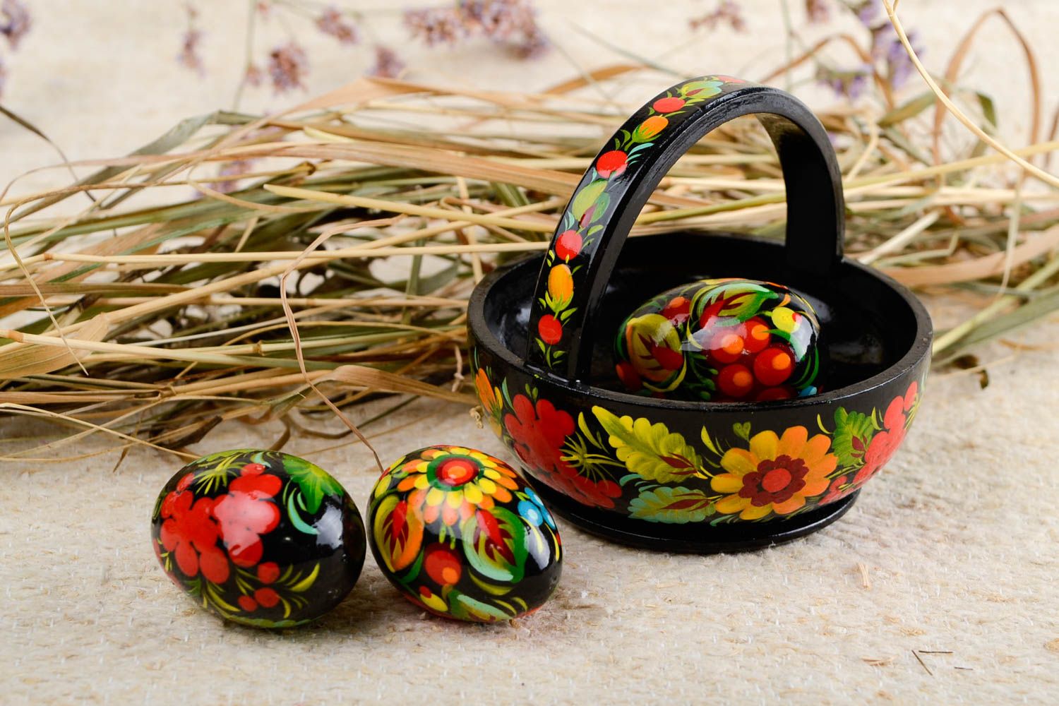 Handmade Ostern Schmuck Deko aus Holz Ostern Dekoration Geschenk zu Ostern foto 1