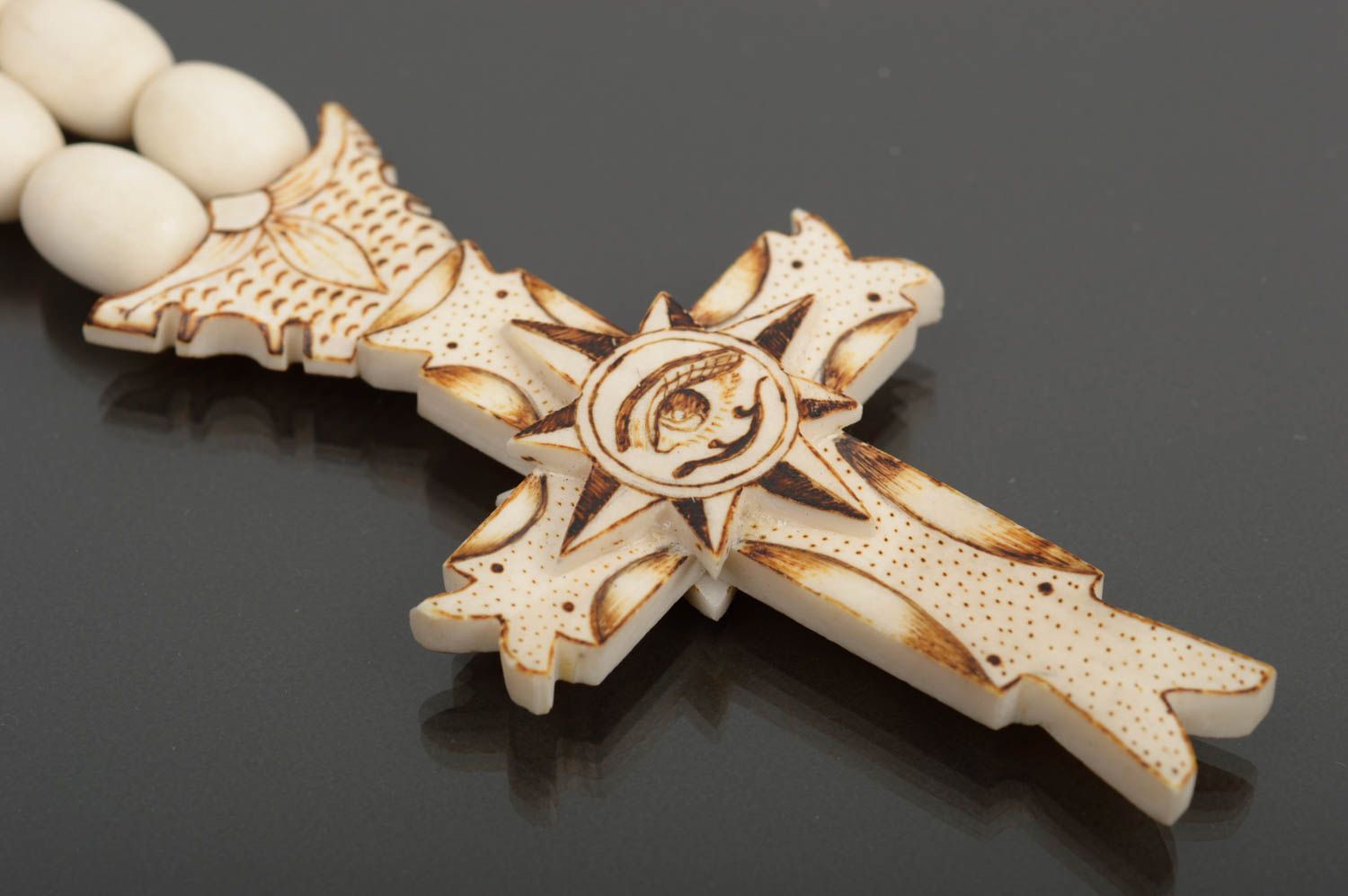 Handmade rosary designer rosary unusual rosary church utensils rosary with cross photo 2