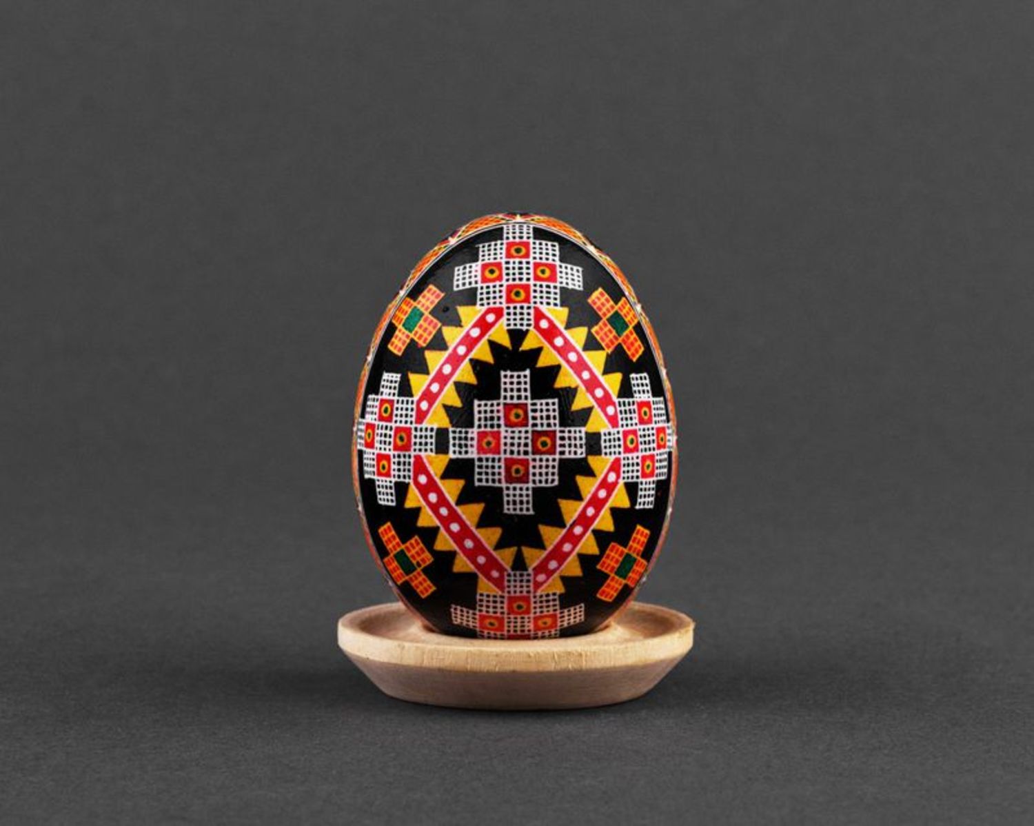 Украинское пасхальное яйцо ручной работы фото 2