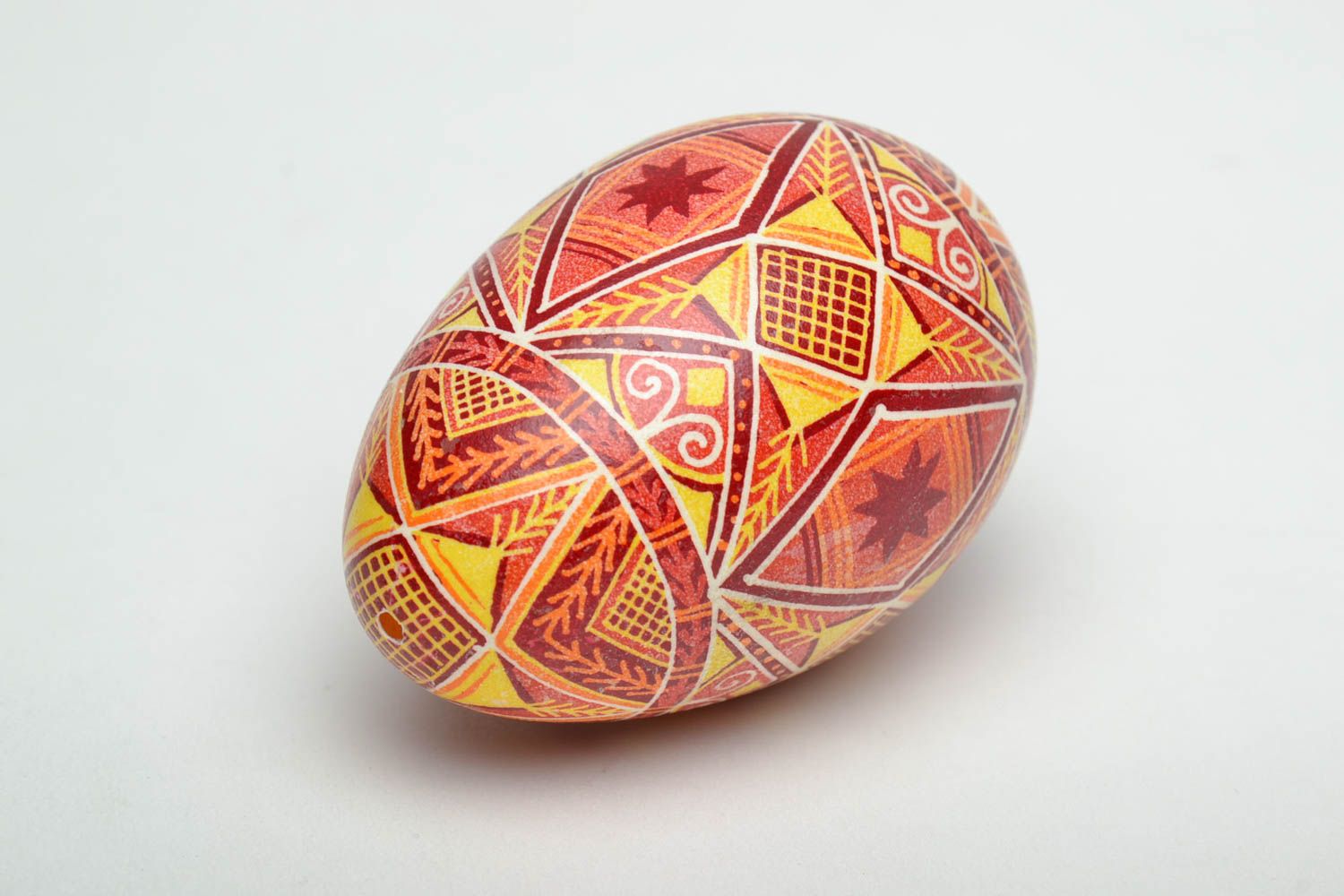 Яйцо с росписью традиционное красивое  фото 3