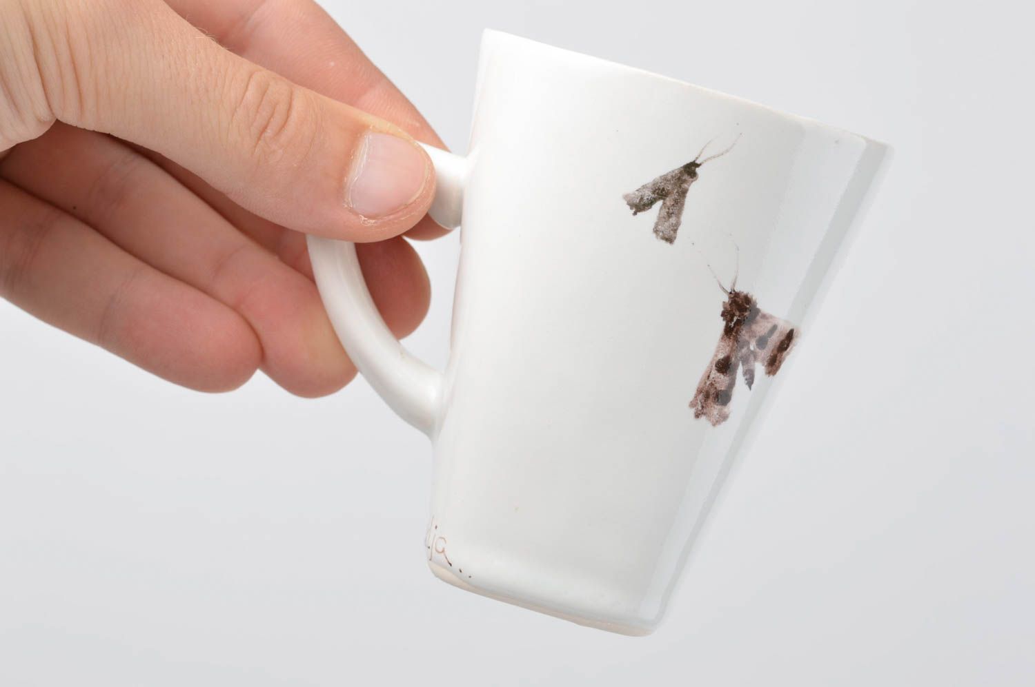 Tee Tasse handmade schöne Kaffeetasse groß Küchen Deko Geschenk für Frauen  foto 5