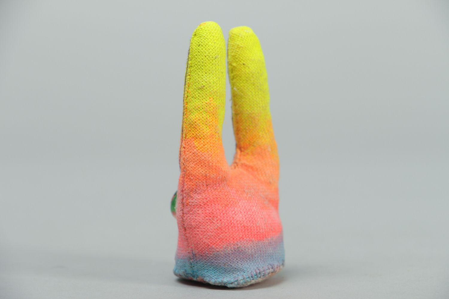 Fluorescent soft toy hare photo 2