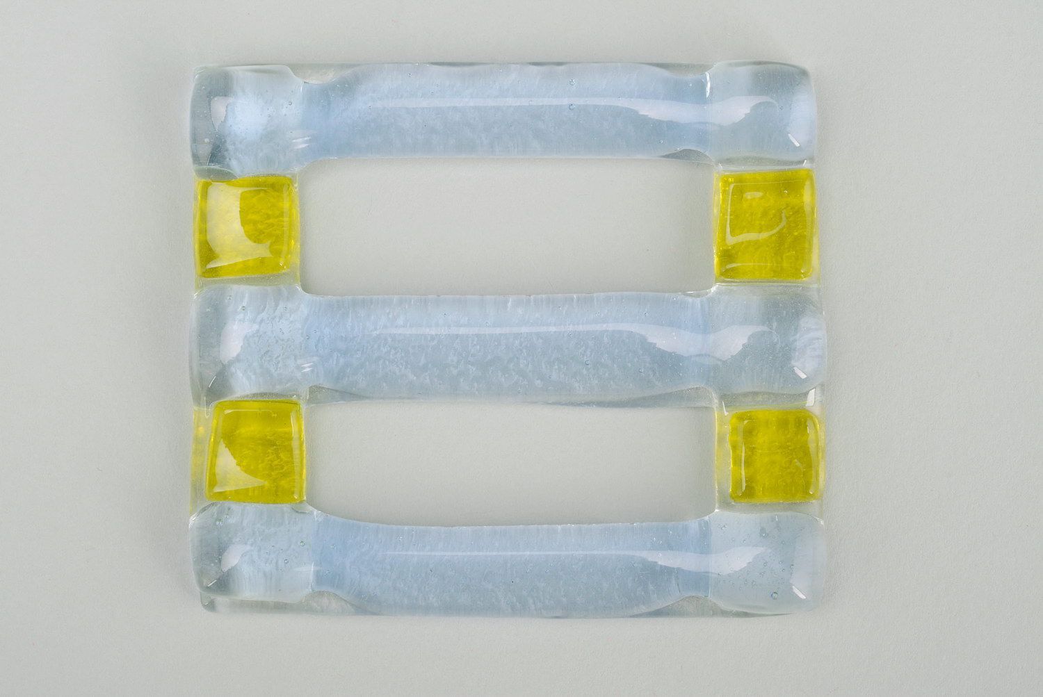 Schalanhänger aus Fusing-Glas Zitrone foto 3