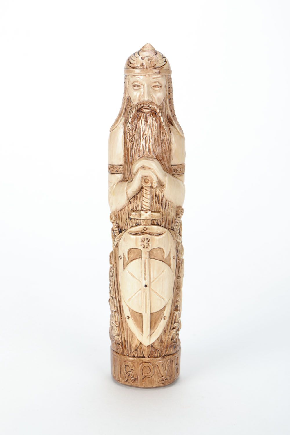 Plaster figurine of Slavic god Perun photo 2