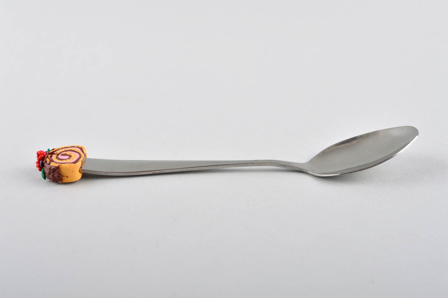 Handmade unusual coffee spoon designer teaspoon metal kitchen utensil photo 2