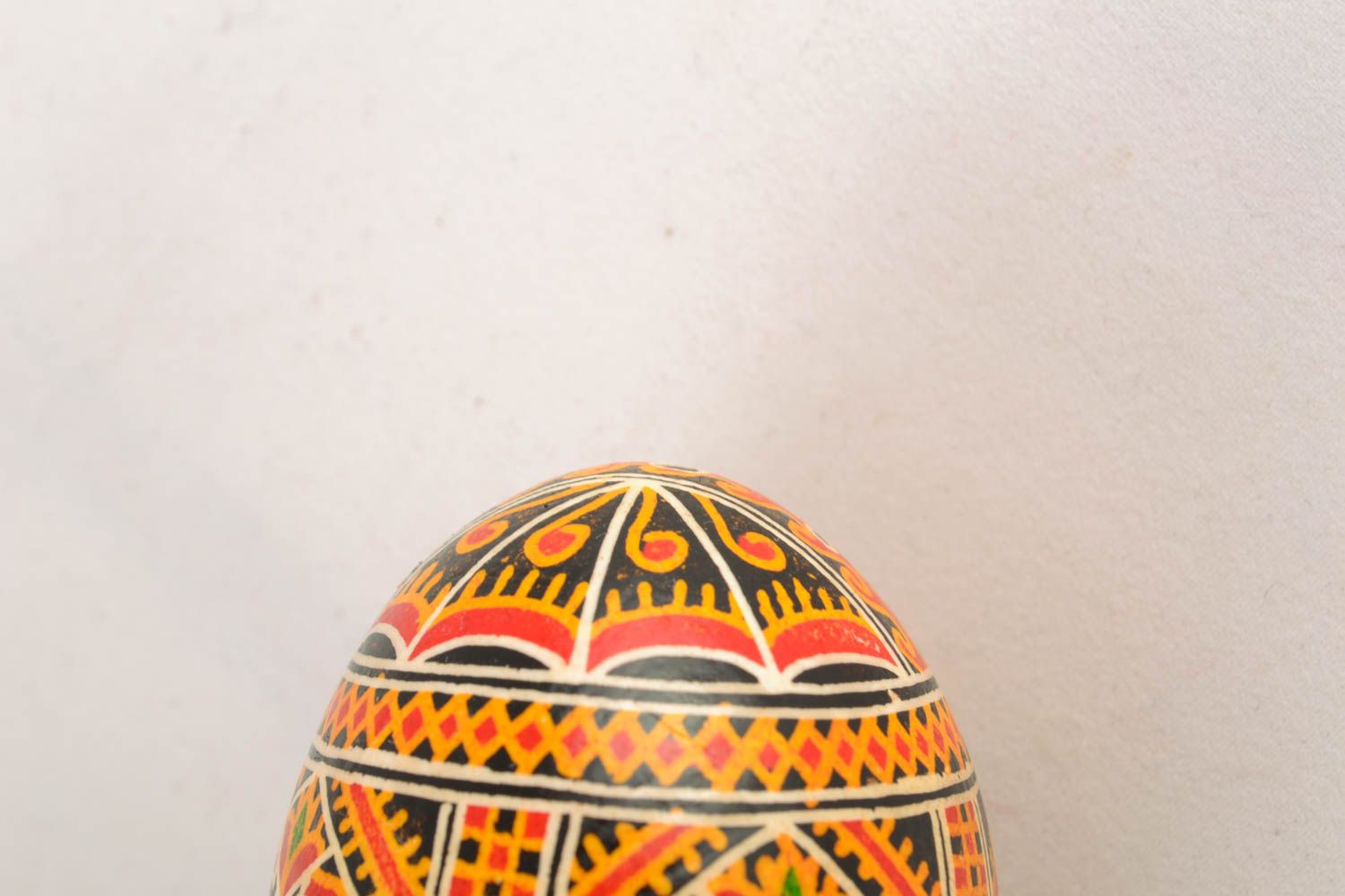 Расписное яйцо в украинском стиле  фото 3