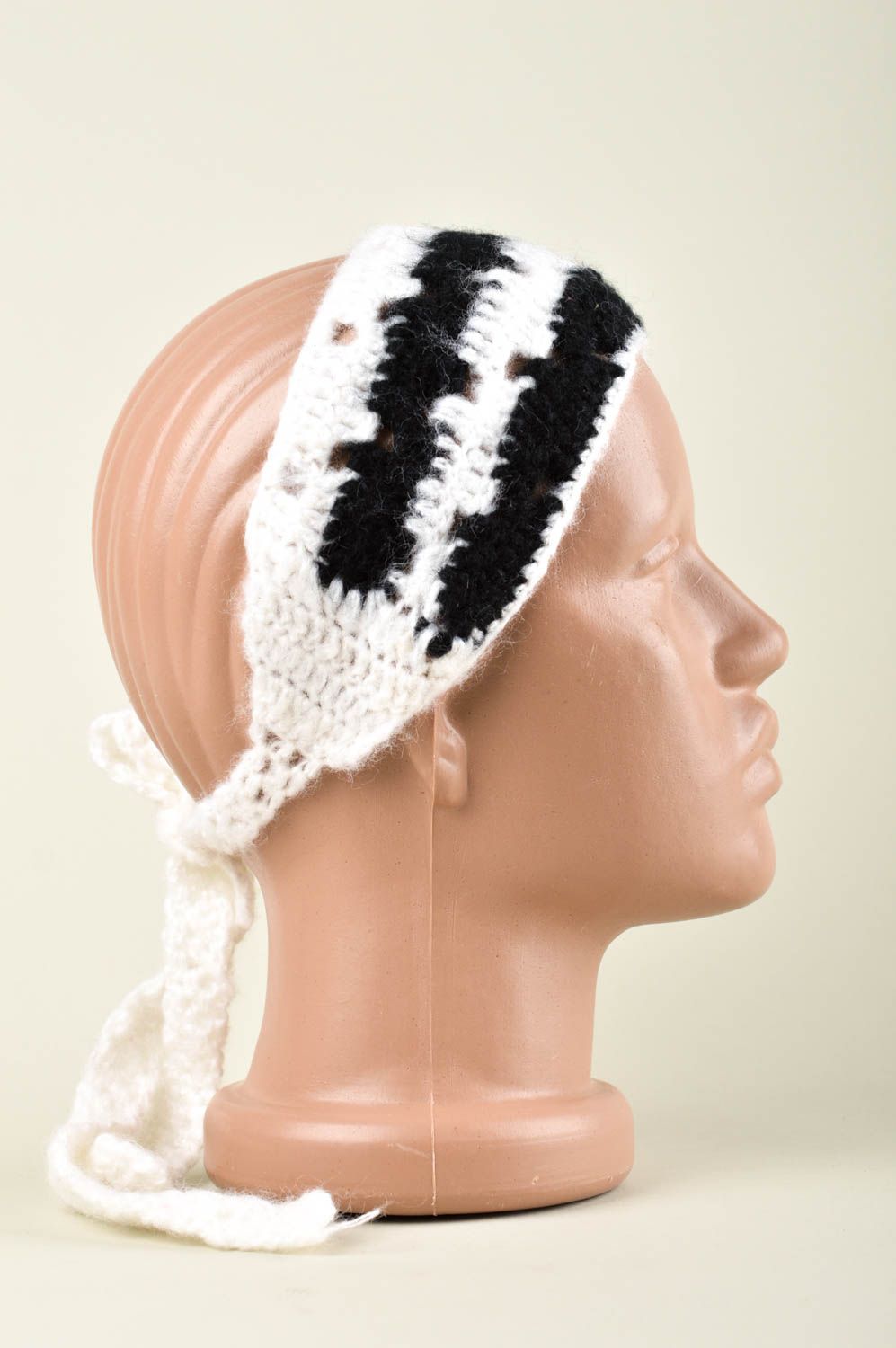 Childrens handmade crochet headband hair band fashion tips gifts for her photo 2