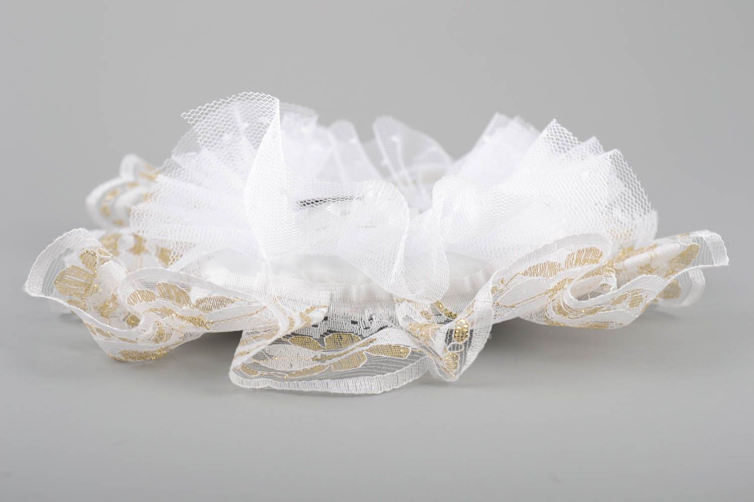 Soft rectangular white handmade beautiful cute wedding pillow for rings photo 4