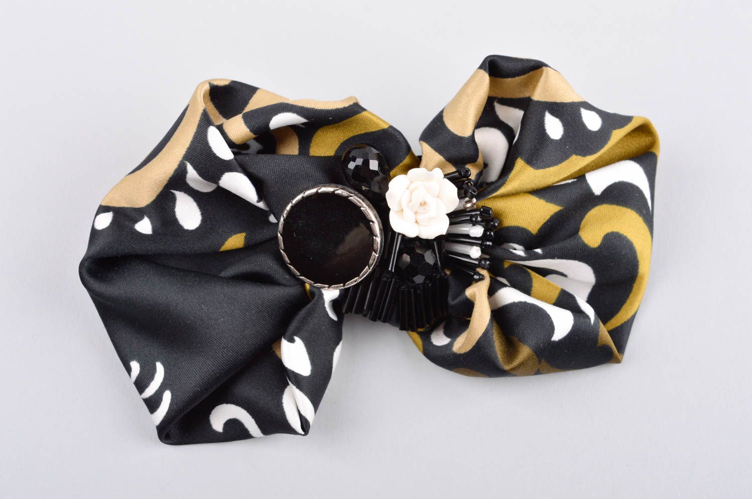 Handmade brooch bow brooch fashion jewelry designer accessories gift ideas photo 2