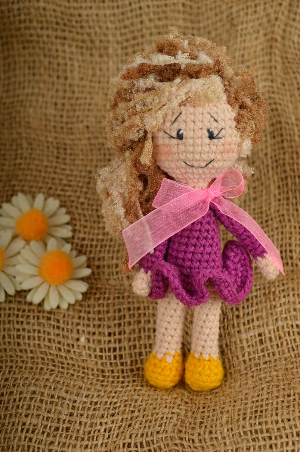 Juguete artesanal tejido a crochet peluche para niños regalo original  foto 1