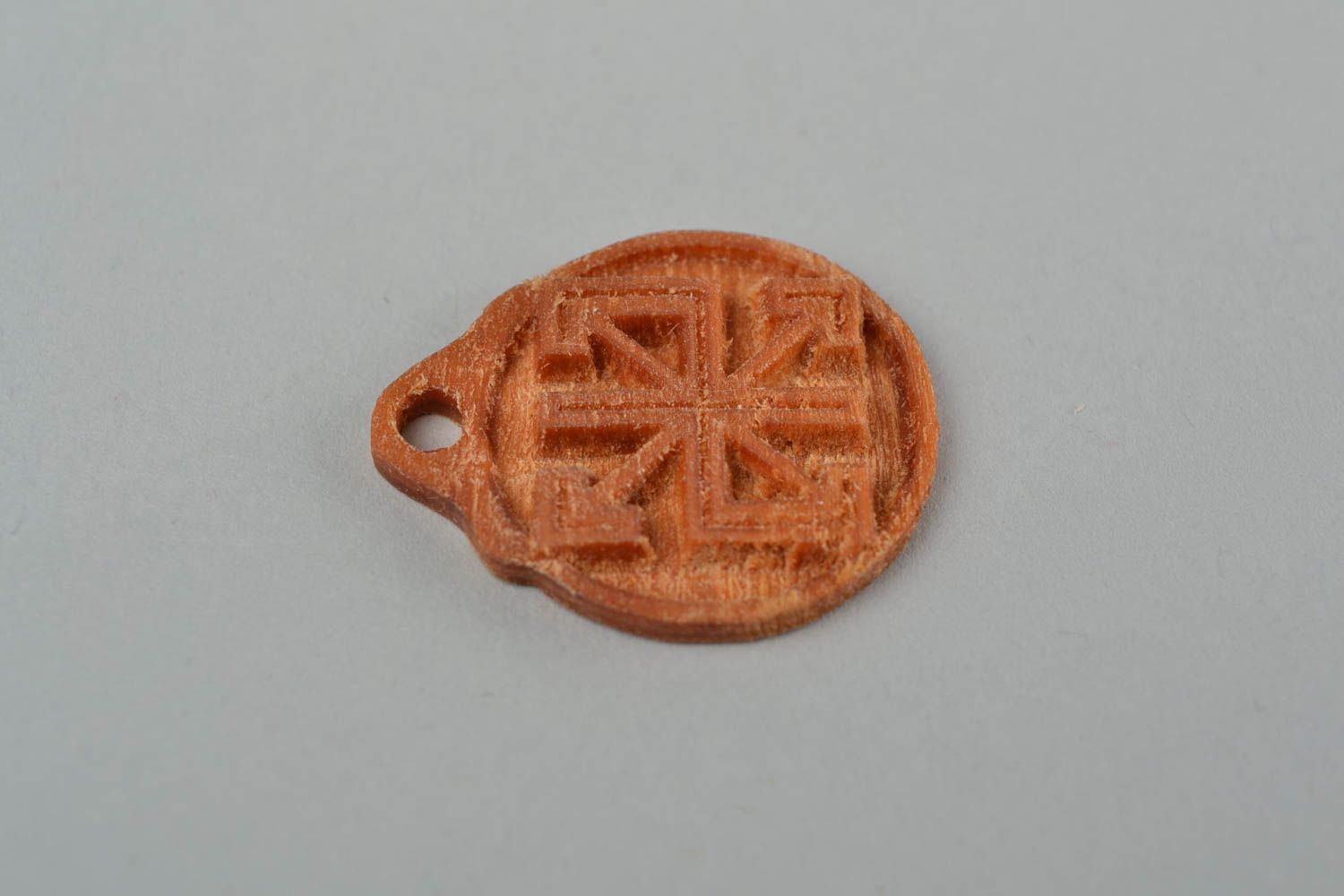 Amuleto protector eslavo colgante de madera de aliso Radinets original bonito foto 4