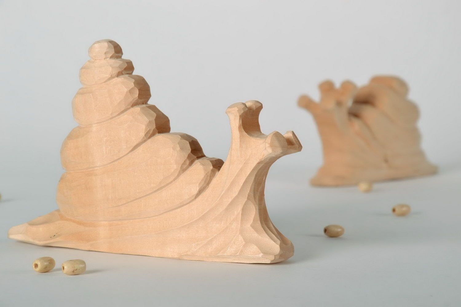 Wooden figurine Snail photo 2