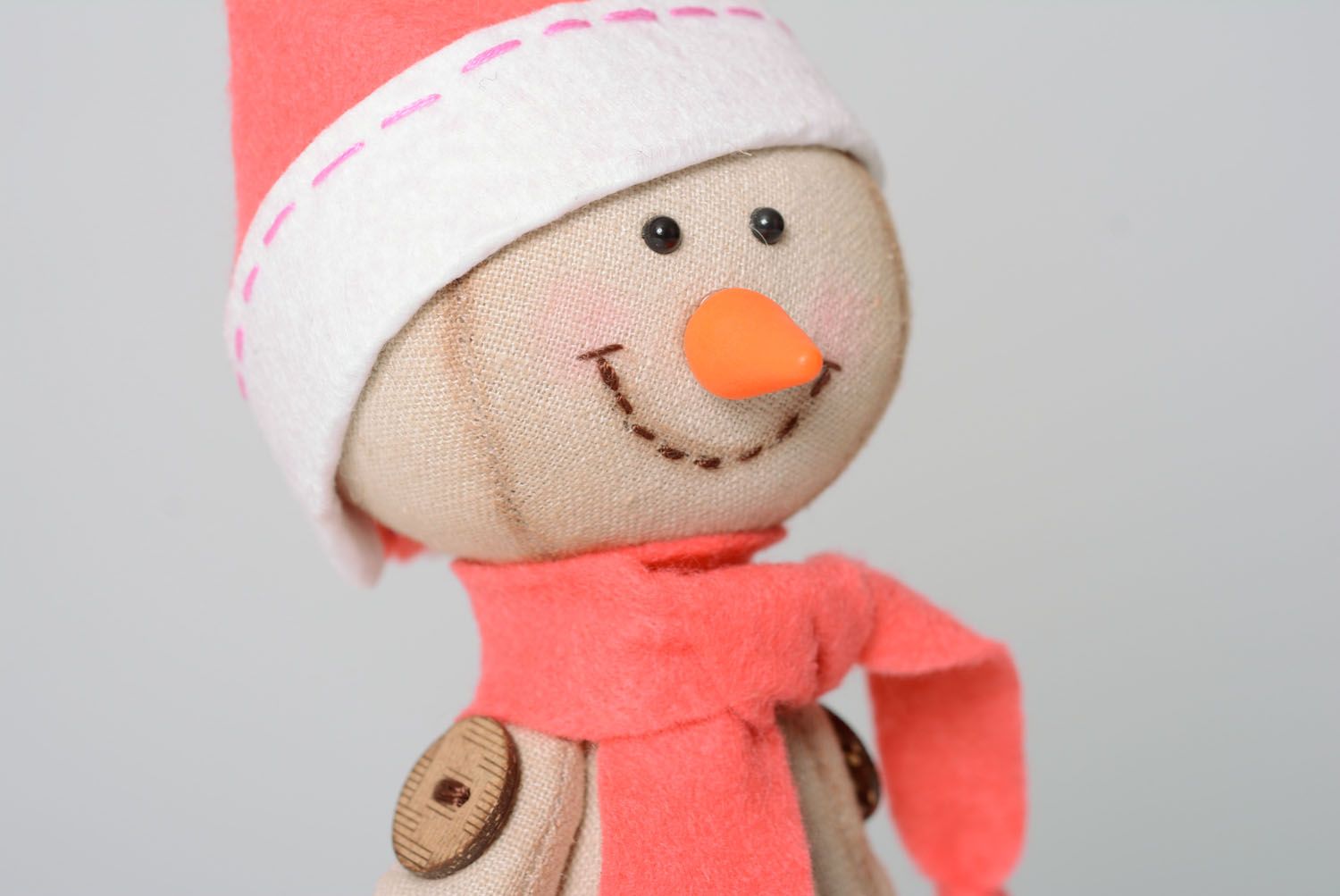 Figura navideña de muñeco de nieve foto 5