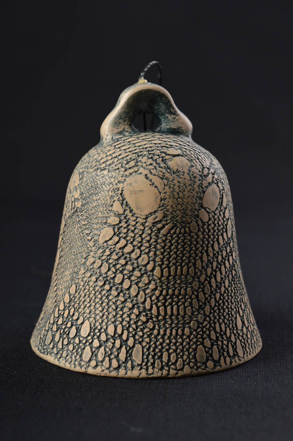 Campana de cerámica hecha a mano decoración de interior regalo original foto 1