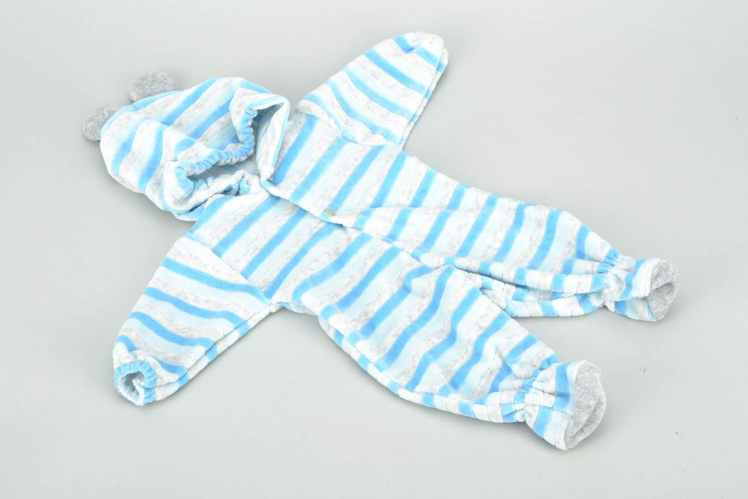 Striped doll jumpsuit  photo 1