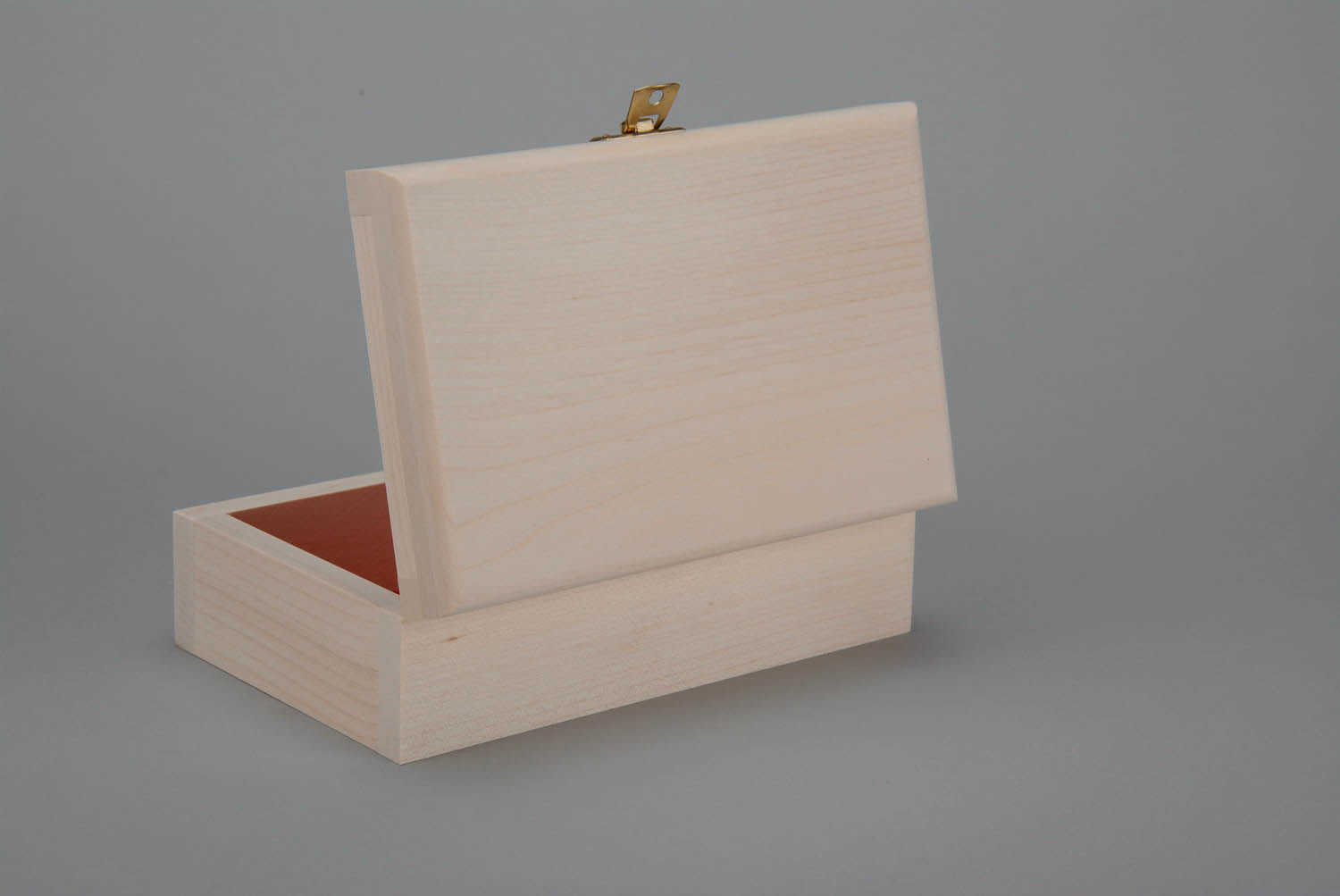 Caja de madera rectangular foto 2
