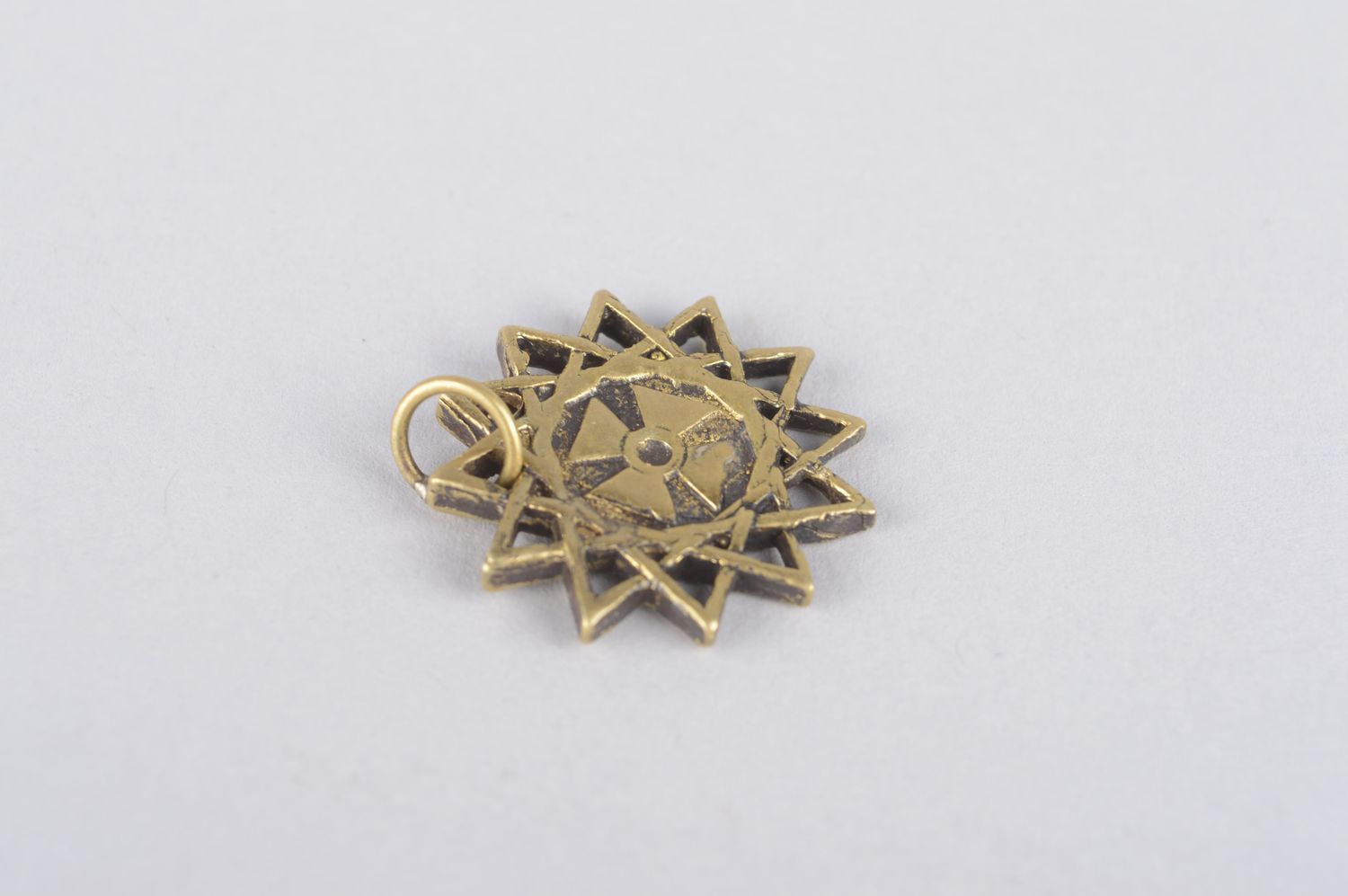 Handmade pendant for girls bronze jewelry bronze pendant stylish pendant photo 3