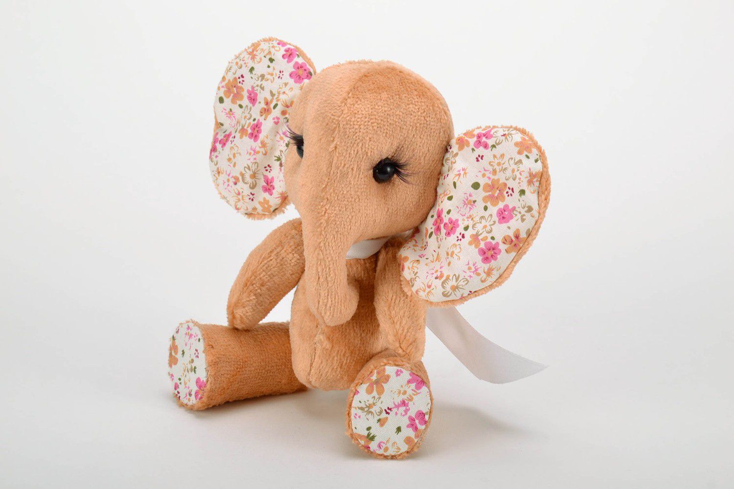 Мягкая игрушка Цветочный слон фото 2