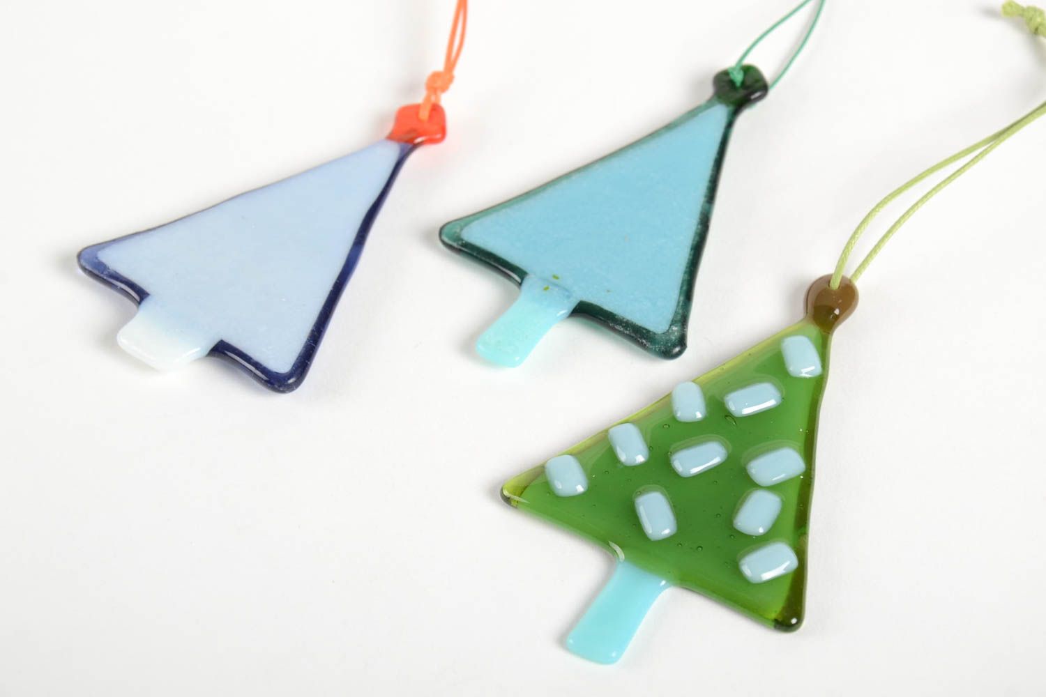 Handmade Christmas toys decorative pendants set of 3 items decorative use only photo 5