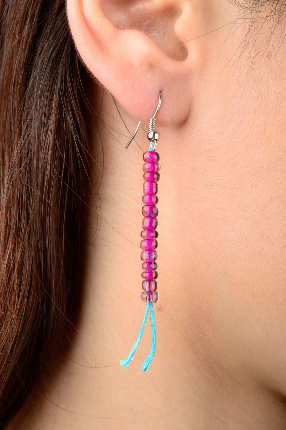 Handmade earrings designer earrings beads earrings for girl gift ideas photo 2