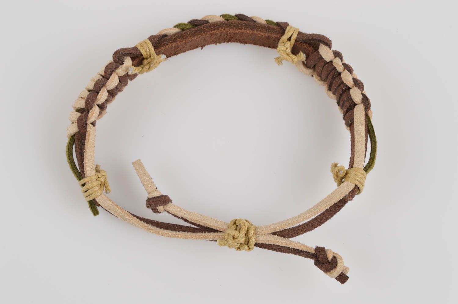 Handmade bracelet leather bracelets for women designer accessories gifts for her photo 3