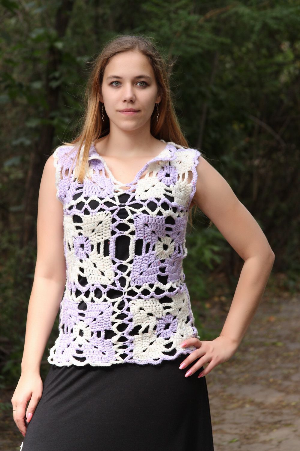 Crochet vest photo 2