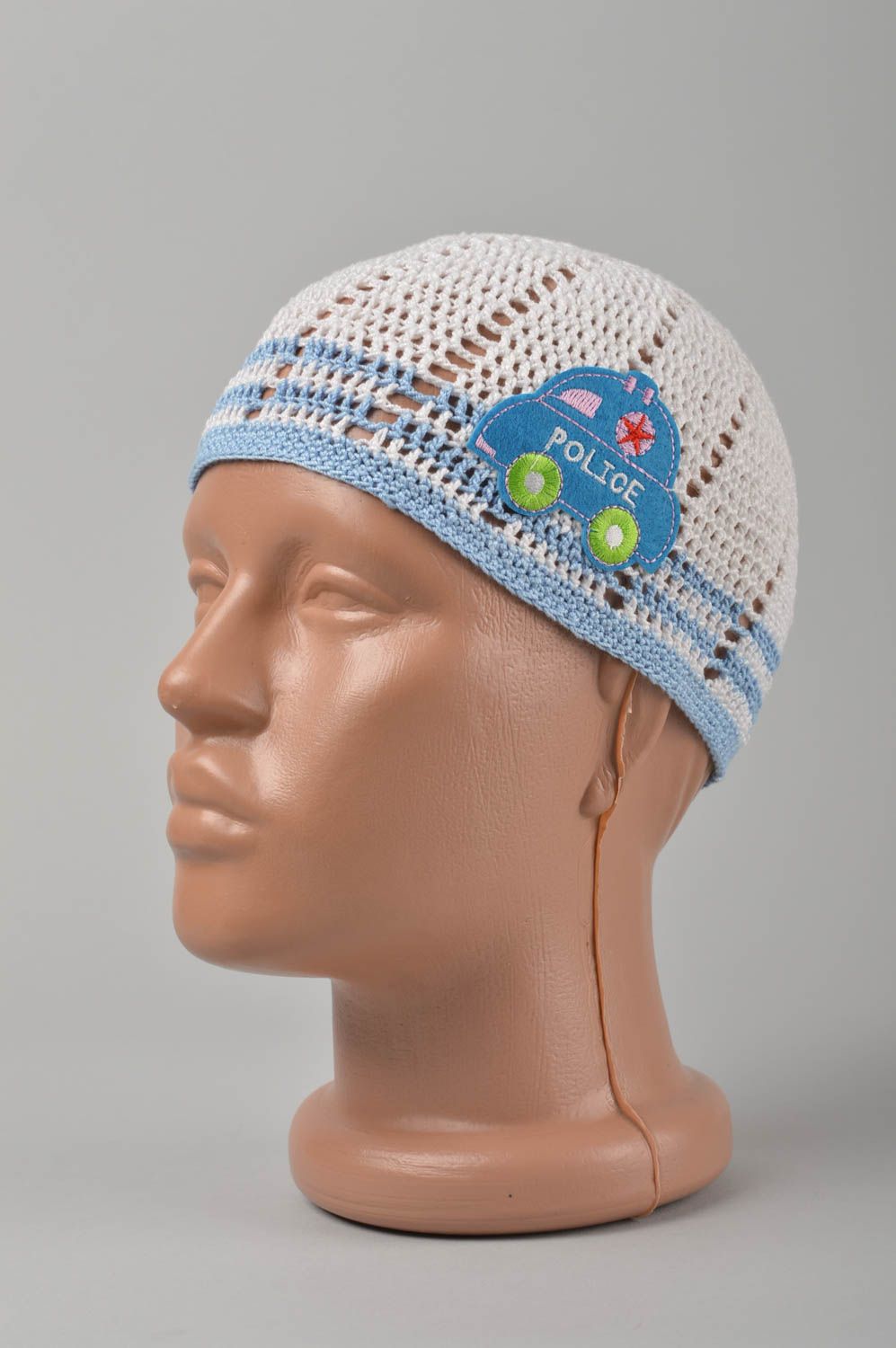 Handmade hat designer hat crocheted hat warm hat for baby spring hat for kids photo 1