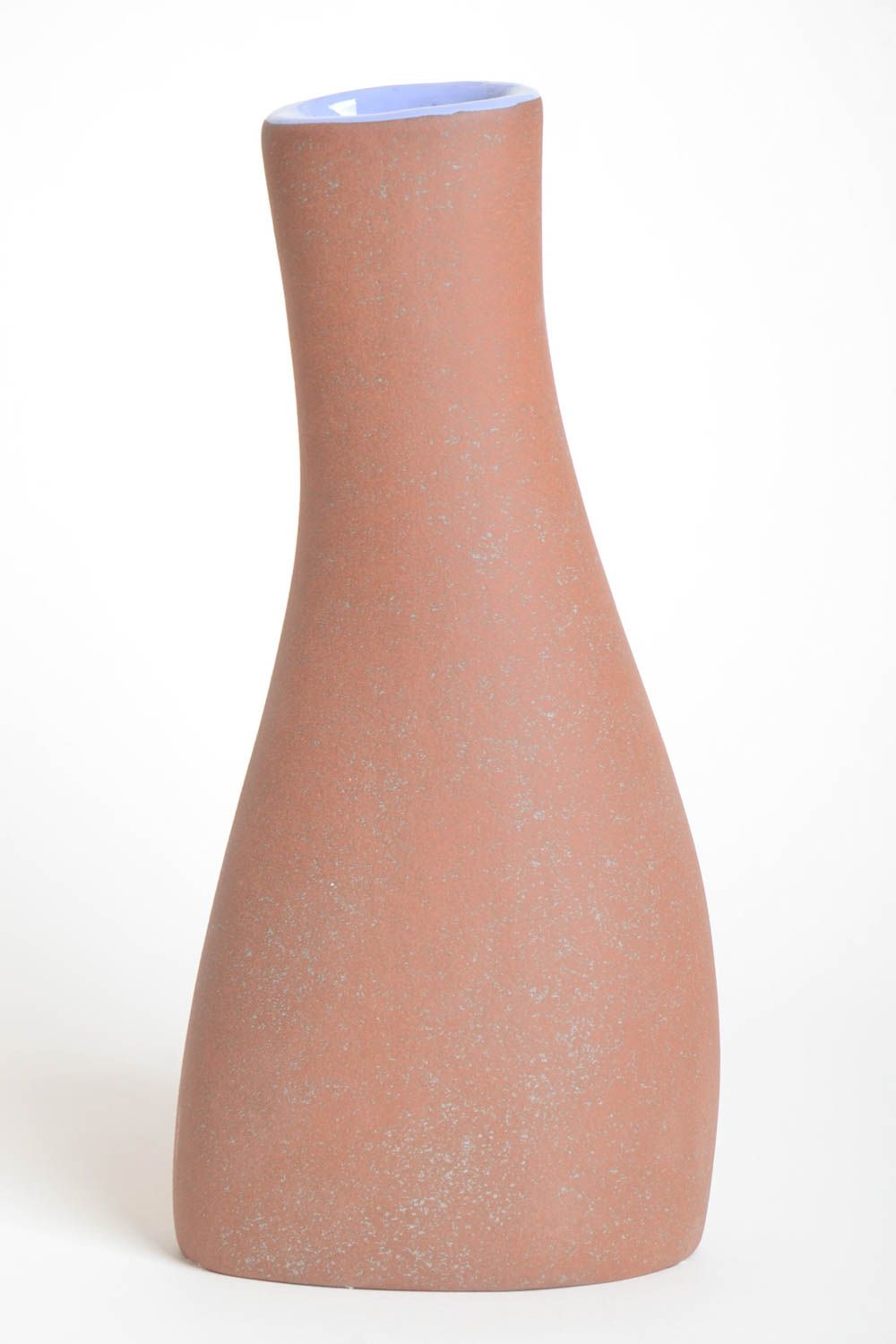 Designer Vase handgeschaffen Vase für eine Blume bunt Geschirr aus Keramik foto 4