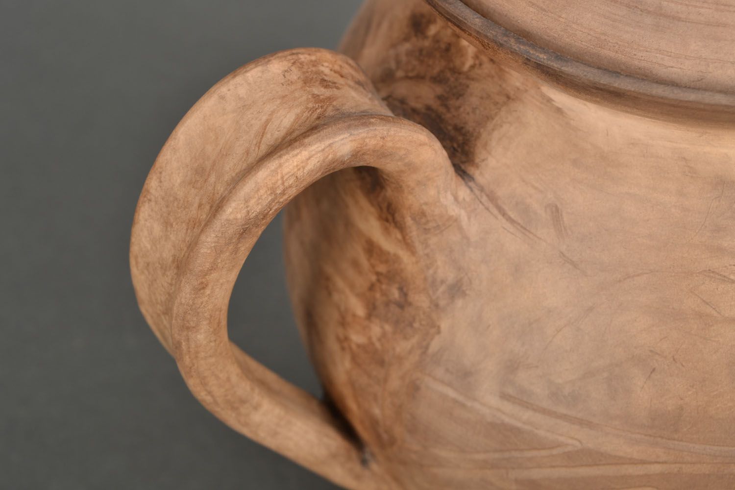 Große Teekanne aus Keramik foto 5