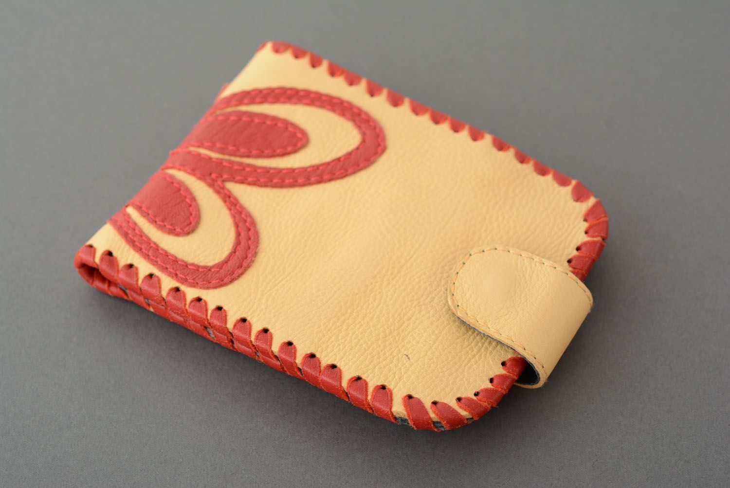 Small leather wallet photo 2