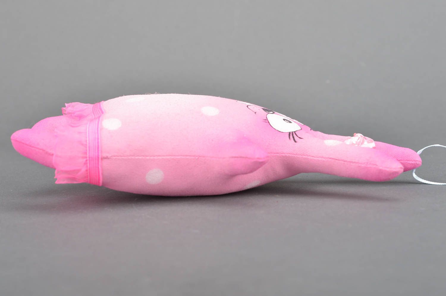 Ароматизированная игрушка зайка с запахом кофе из хлопка для декора хэнд мэйд фото 5