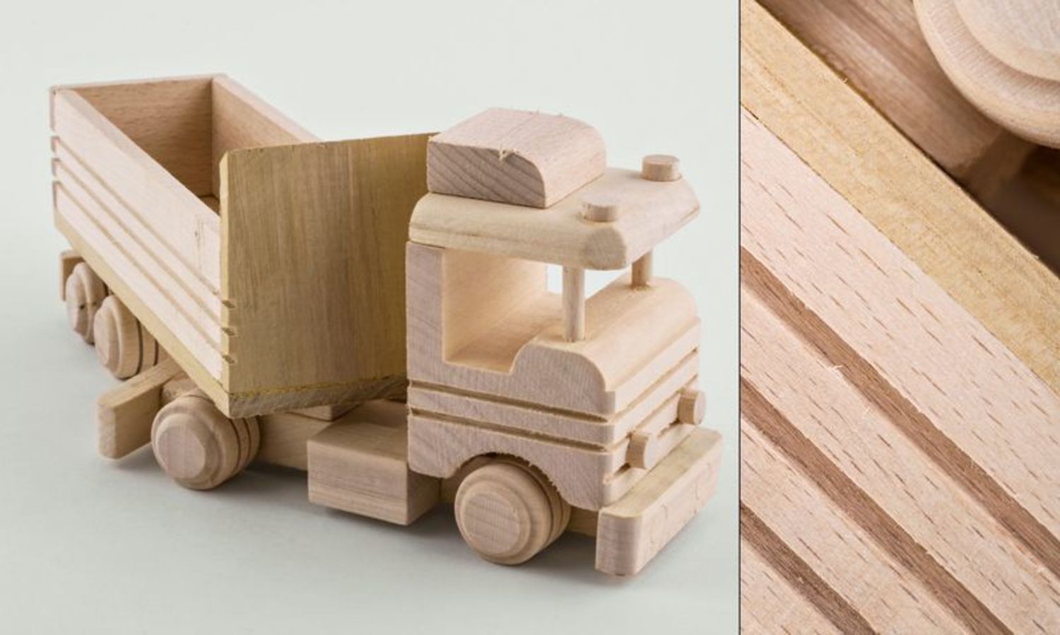 Wooden toy Truck photo 4