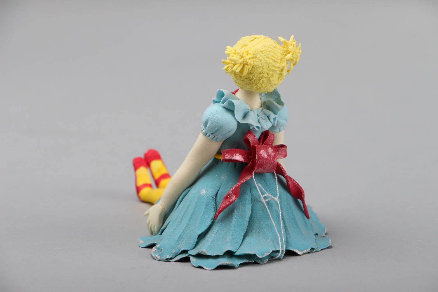 Polymer clay statuette Doll photo 3