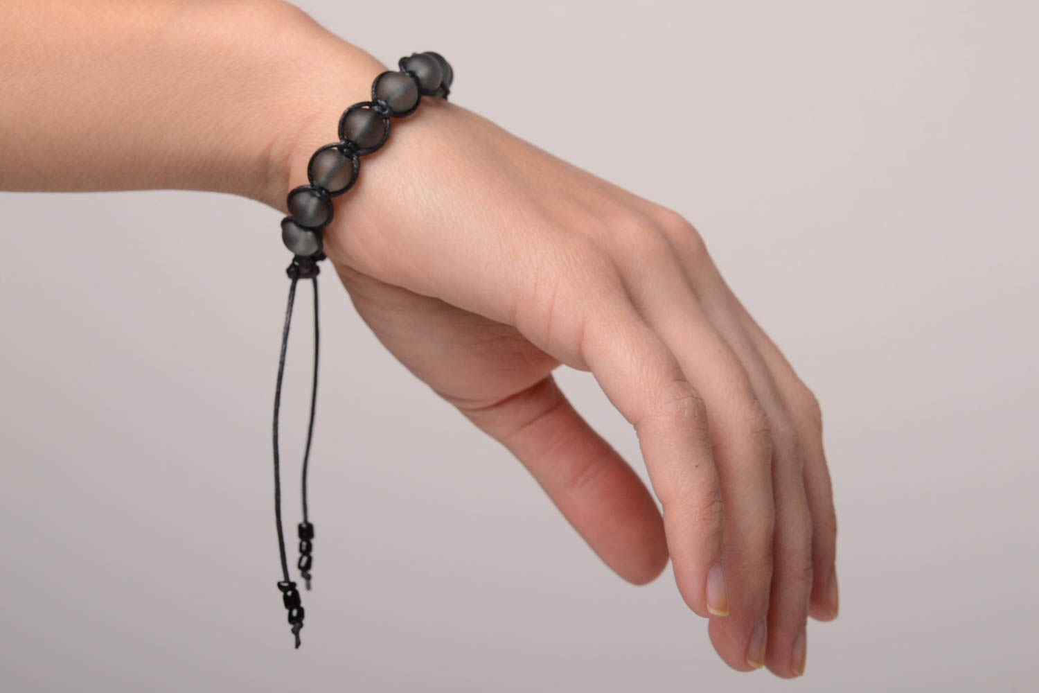 Handgefertigt Schmuck für Frauen geflochtenes Armband originelles Geschenk foto 2