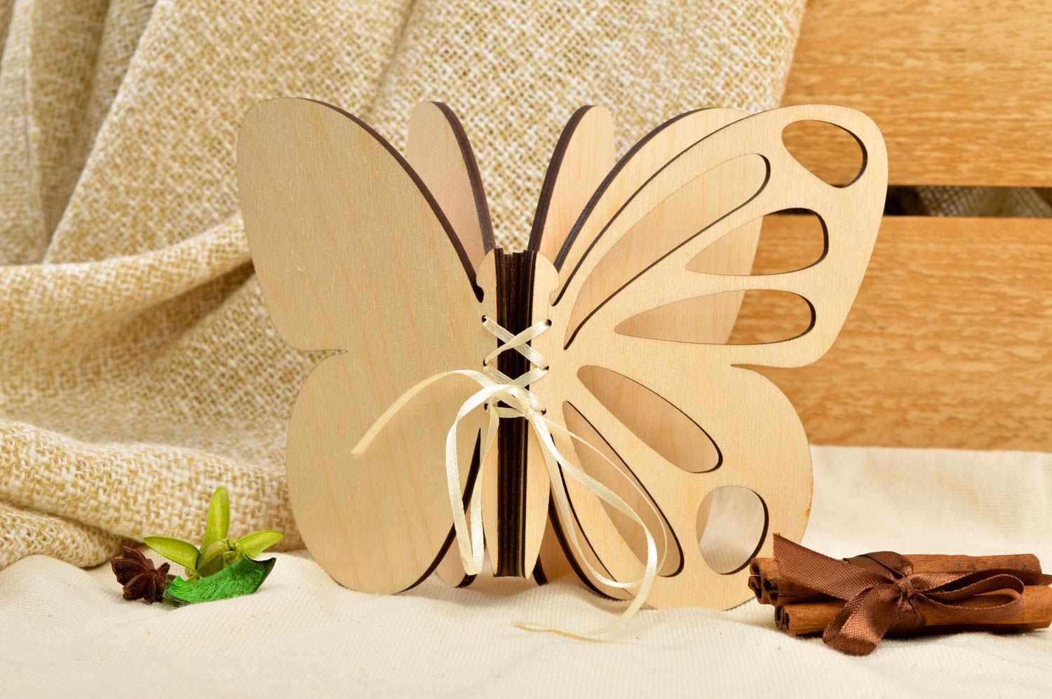 Unusual handmade wooden blank art materials art and craft supplies gift ideas photo 1