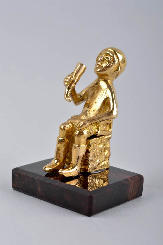 Handmade brass figurine decorative statuette interior decor ideas home decor photo 2
