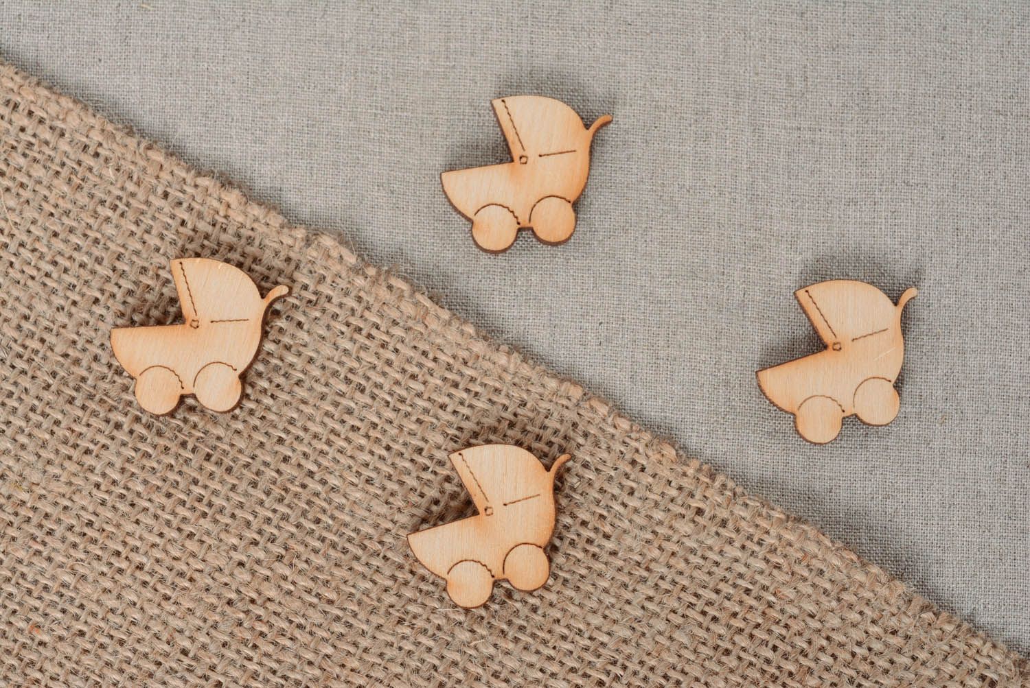 Chipboard Baby Carriage photo 2
