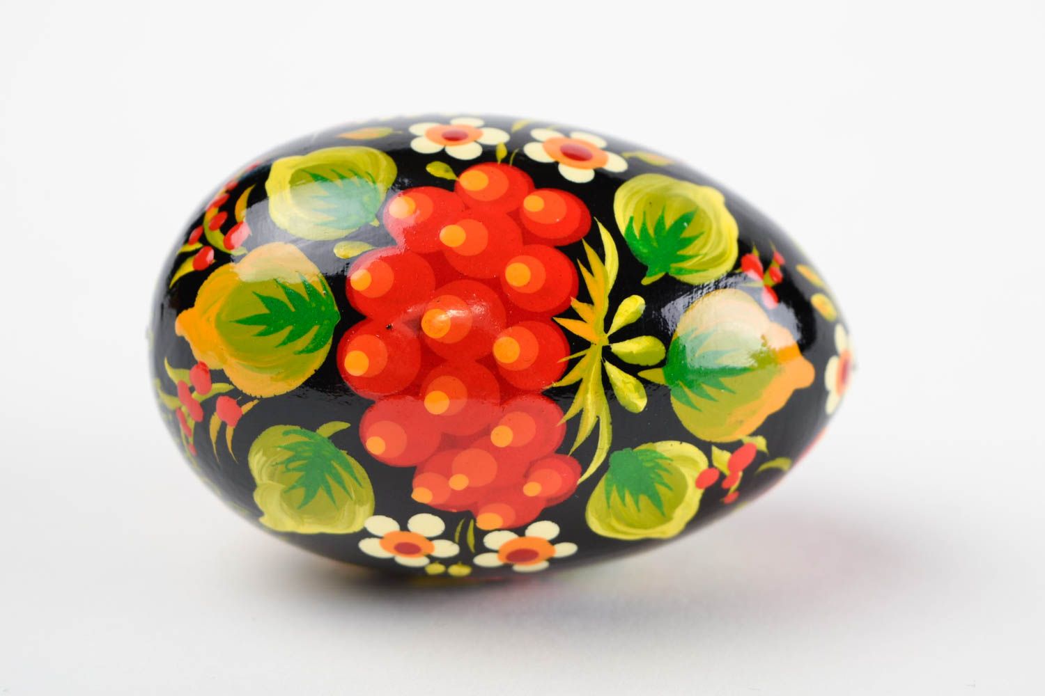 Huevo decorado artesanal hermoso decoración de interior regalo original  foto 4