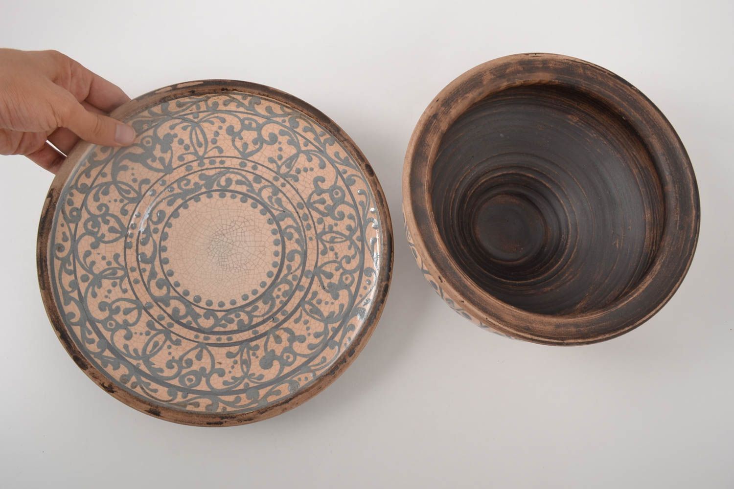 Handmade dishes eco-friendly tableware kitchen utensils handmade ceramic photo 2