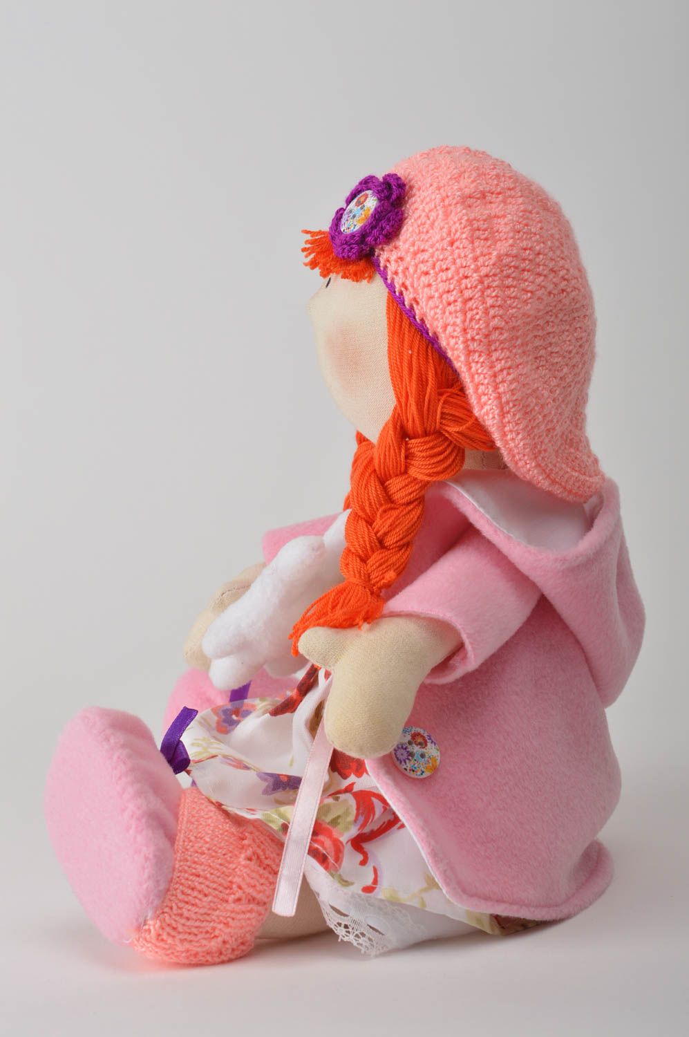 Unusual handmade rag doll stuffed toy childrens soft toys living room designs photo 5